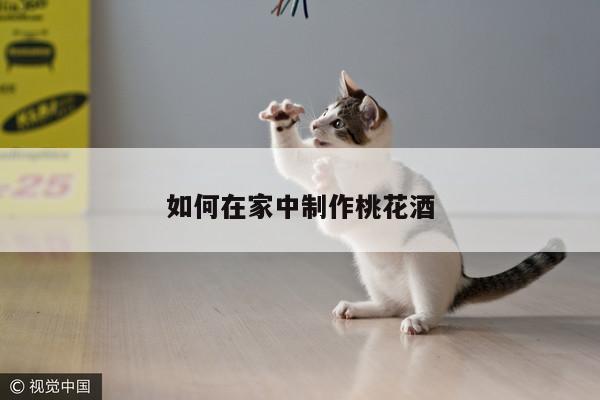 如何在家中制作桃花酒