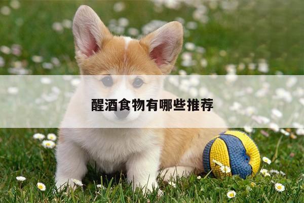 醒酒食物有哪些推荐